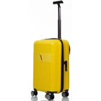 Чемодан маленький Sumdex из поликарбоната 42 л 55×34×31 см Желтый