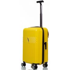 Чемодан маленький Sumdex из поликарбоната 42 л 55×34×31 см Желтый