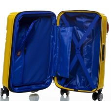 Чемодан маленький Sumdex из поликарбоната 42 л 55×34×31 см Желтый