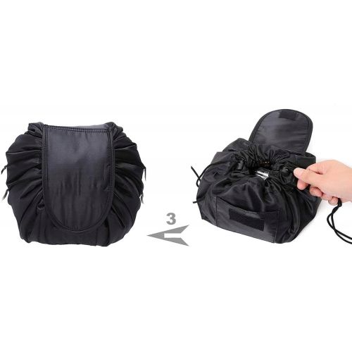 Косметичка, несессер, сумка для косметики Topmove черная