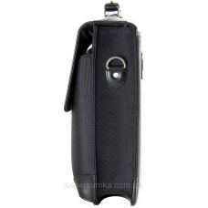 Деловой портфель из кожи и нейлона Fouquet NBC-1002M Черный