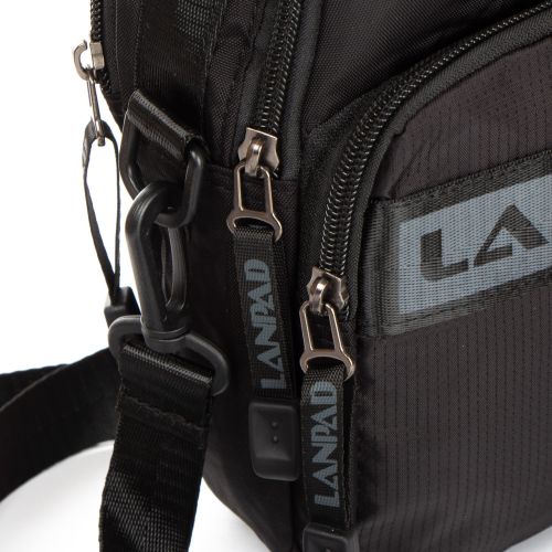 Тканевая мужская сумка Lanpad LAN82005 Черный