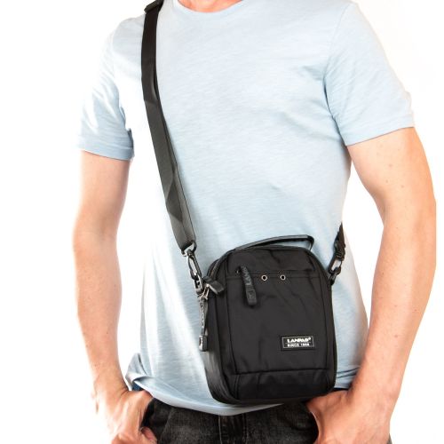 Сумка мужская тканевая Lanpad LAN8382 Черный