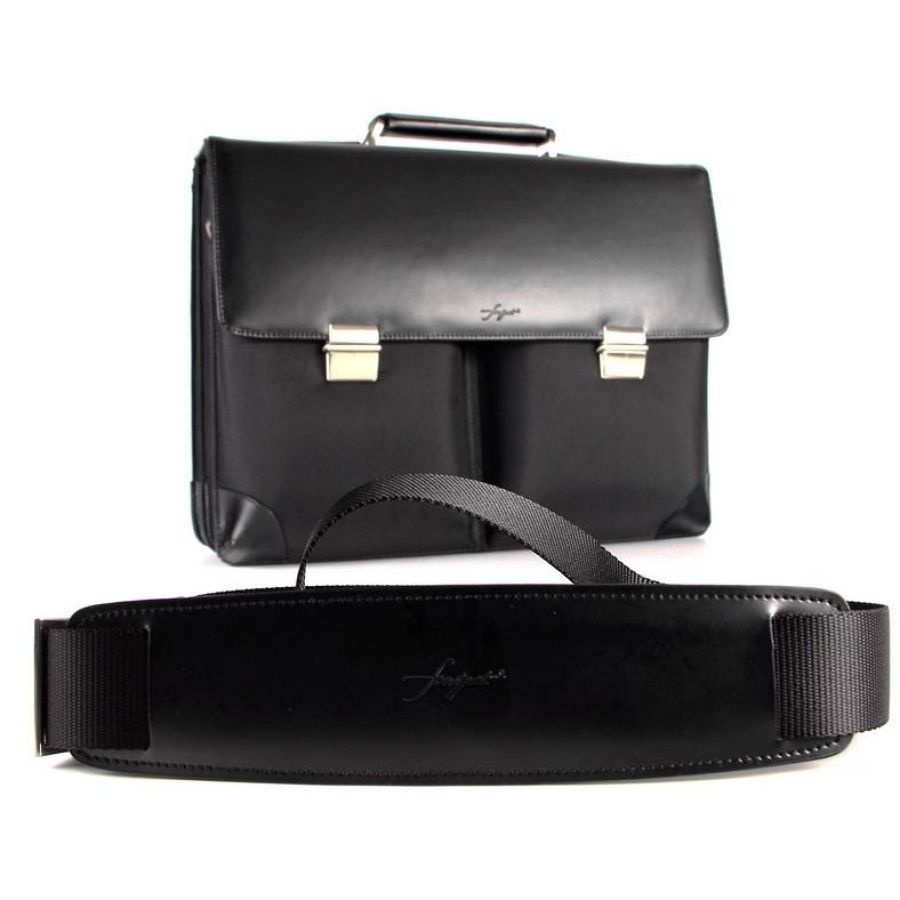 Элегантный деловой портфель Fouquet NBC-1001B черный