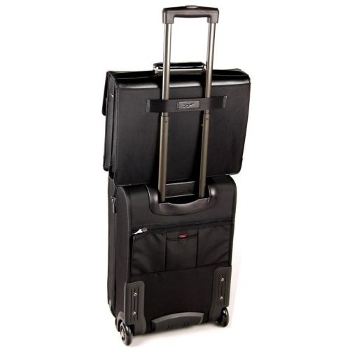 Элегантный деловой портфель Fouquet NBC-1001B черный