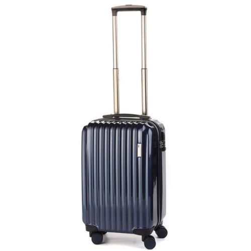 Чемодан Sumdex с расширением поликарбонат/ABS 55x34x24/31 см 30-40 л Синий