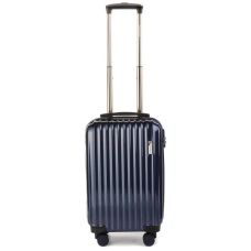 Чемодан Sumdex с расширением поликарбонат/ABS 55x34x24/31 см 30-40 л Синий