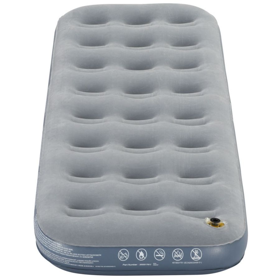 Кемпинговый надувной коврик, надувная кровать Campingaz Quickbed Compact Single серый
