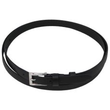 Женский кожаный поясок, ремень Skipper1607-15 Черный 