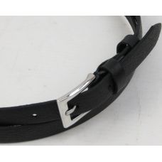 Женский кожаный поясок, ремень Skipper1607-15 Черный 