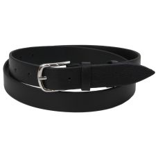 Женский ремень из натуральной кожи Skipper 1608-25	 Черный 