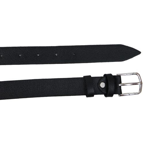 Женский ремень из натуральной кожи Skipper 1608-25	 Черный