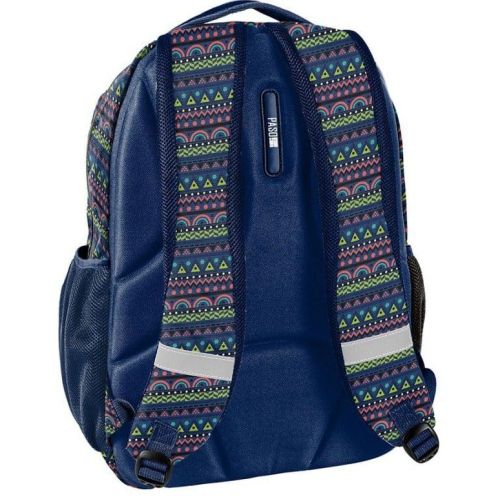 Рюкзак молодежный PASO 18-2706PC разноцветный