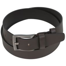 Мужской ремень под джинсы Skipper 1613-45	Темно коричневый 