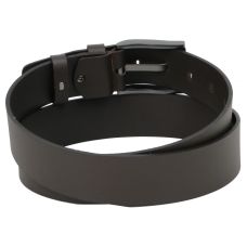 Мужской ремень под джинсы Skipper 1613-45	Темно коричневый 