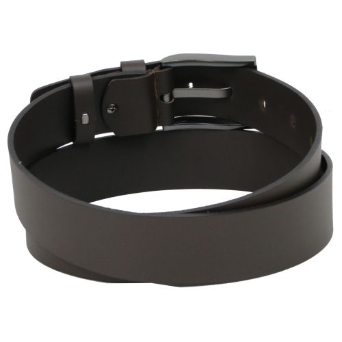 Мужской ремень под джинсы Skipper 1613-45	Темно коричневый