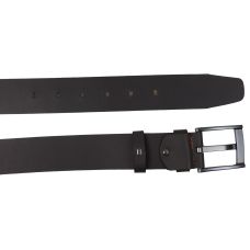 Мужской ремень под джинсы Skipper 1613-45	Темно коричневый 