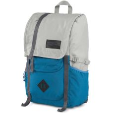 Городской рюкзак 28L Jansport Hatchet серый с голубым