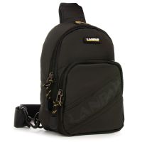 Мужская сумка на плечо, слинг Lanpad черная