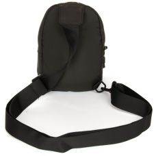 Мужская сумка на плечо, слинг Lanpad черная