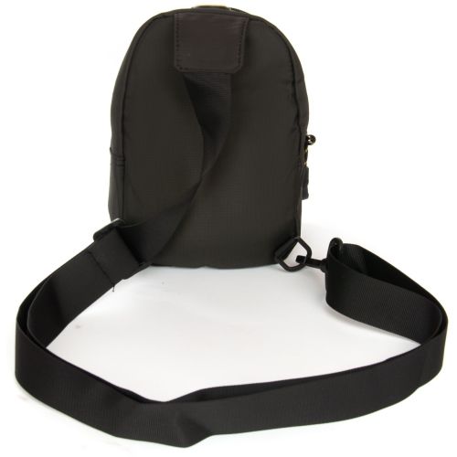 Мужская сумка на плечо, слинг Lanpad черная