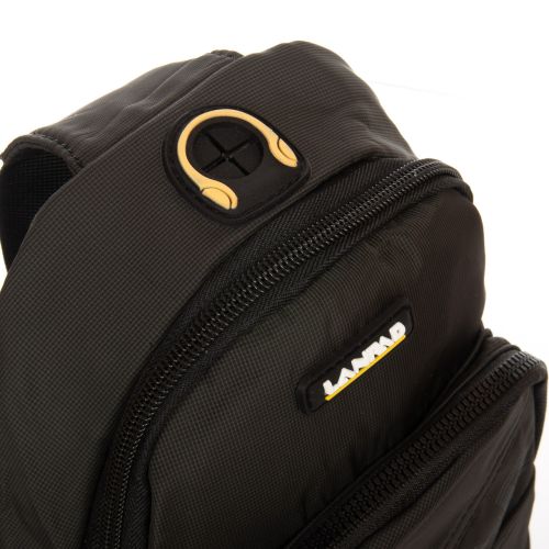 Мужская сумка на плечо, слинг Lanpad черная