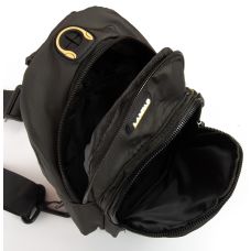 Мужская сумка на плечо, слинг Lanpad черная