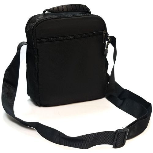 Мужская сумка на плечо Lanpad черная