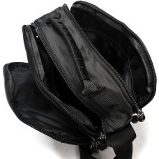 Мужская сумка на плечо Lanpad черная