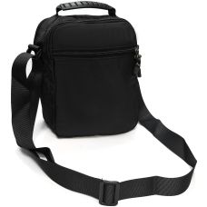 Мужская сумка наплечная Lanpad черная