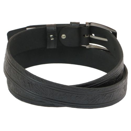 Ремень под брюки Skipper черный 3,5 см