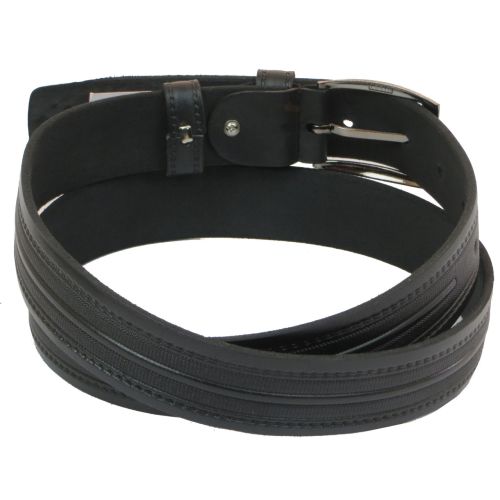 Ремень под брюки Skipper черный 3,5 см (1003-35)