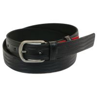 Ремень под брюки Skipper черный 3,3 см
