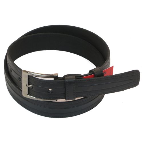 Мужской ремень под брюки Skipper черный 3,5 см (1036-35)