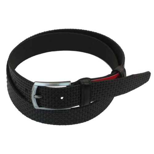 Ремень под брюки Skipper черный 3,5 см (1039-35)