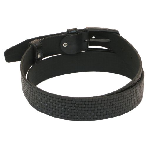 Ремень под брюки Skipper черный 3,5 см (1039-35)