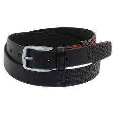 Ремень под брюки Skipper черный 3,5 см (1018-35)