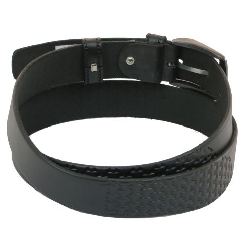 Ремень под брюки Skipper черный 3,5 см (1018-35)