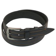 Ремень под джинсы Skipper черный 3,8 см (1016-38)