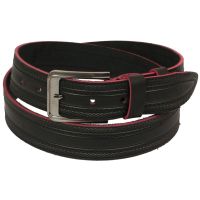 Ремень под джинсы Skipper черный 3,8 см (1099-38)