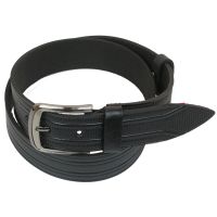 Ремень под джинсы Skipper черный 4 см (1063-40)