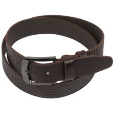 Ремень под джинсы Skipper коричневый 3,8 см (1118-38)