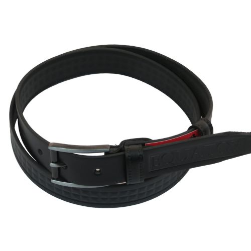 Мужской ремень под брюки Skipper черный 3,3 см