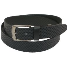 Ремень под джинсы Skipper черный 3,8 см (1089-38)