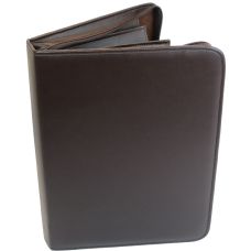 Деловая папка Амо из искусственной кожи коричневая