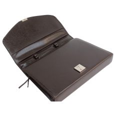 Деловая папка Jpb из эко кожи коричневая