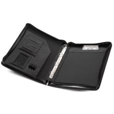 Папка деловая A4 JPB из эко-кожи 37х26х5 см Черная