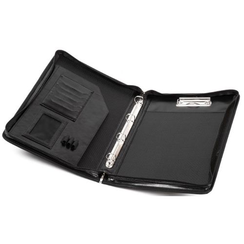 Деловая папка Jpb из эко кожи черная