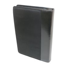 Папка деловая A4 JPB из эко-кожи 37х26х5 см Черная