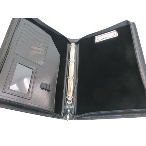 Деловая папка Jpb из эко кожи черная